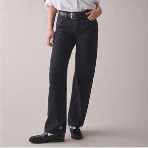 BDG Women's Straight Leg Jeans in Black